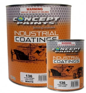 136 Concept 2K Epoxy Urethane HB Primer Kit - White