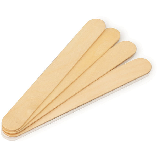 Livingstone Wooden Tongue Depressors 150mm - Mixing Sticks for Resin, Epoxy & Paint (100 Pack)
