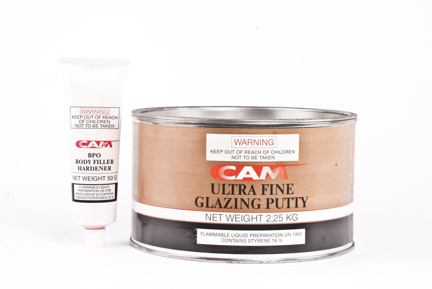 Cam 2.25 kg Ultra Fine Glazing Putty (light-weight)