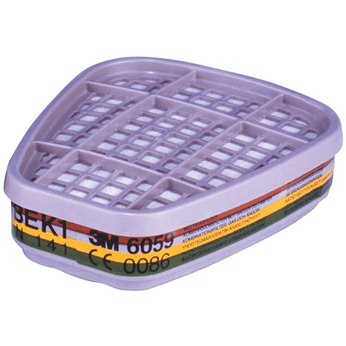 3M Multi Gas Weld Vapour Cartridge Filter Pair - 6059