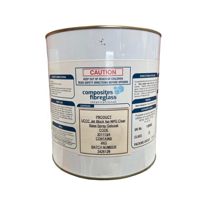 Black Gelcoat 4kg