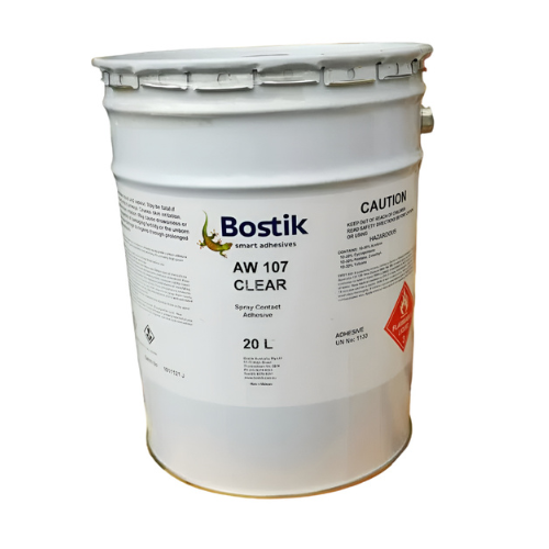 Bostik AW 107 Anchorweld Spray Contact Clear 20L