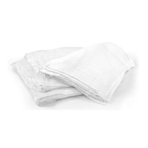 White Towel Rags- Bag of 40