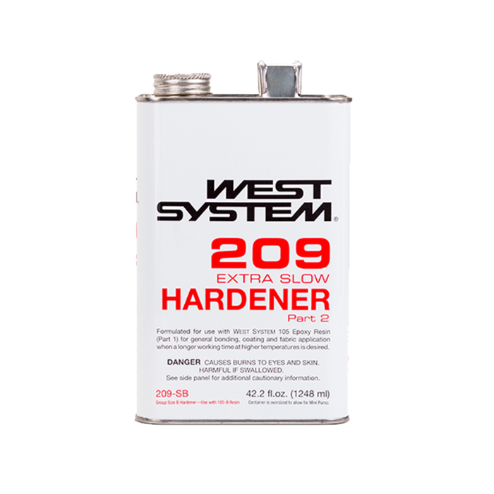 West System 209 Extra Slow Hardener for Epoxy Resin