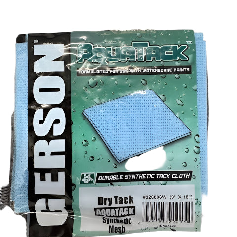 Gerson Tac Cloth Aquatack Blue (For Waterborne Paints)- Single