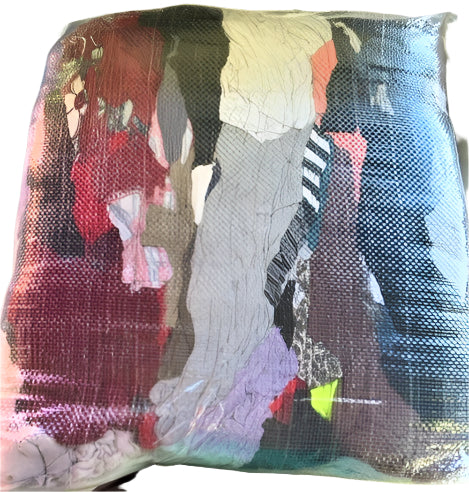 Coloured Cotton T-Shirt Rags 10kg