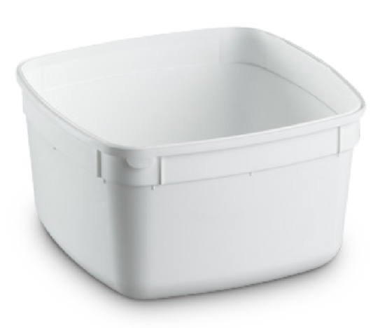 Square Ice Cream Container 4L | Square Tub | 96 Carton