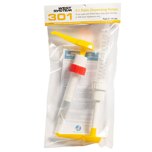 West System Pump Sets 3:1 (Various Sizes)