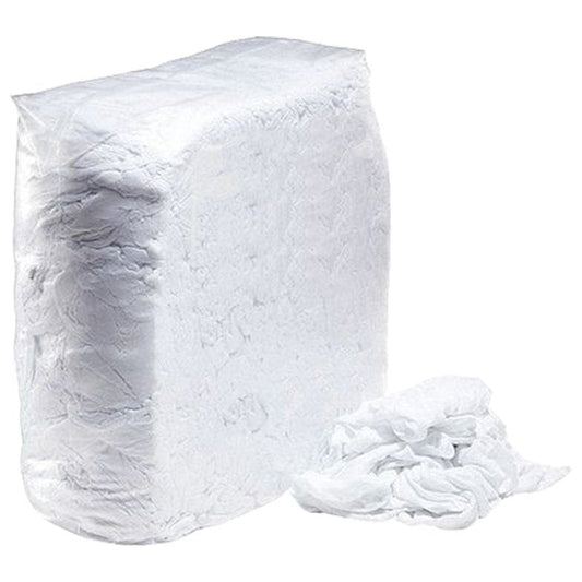 White Cotton T-Shirt Rags 10kg