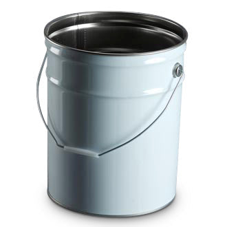 Open Top Metal Can 20L | Lid Included