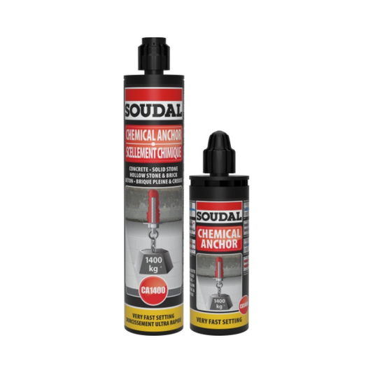 Soudafix CA1400 Anchoring Resin - Two-Component Concrete Anchor Adhesive