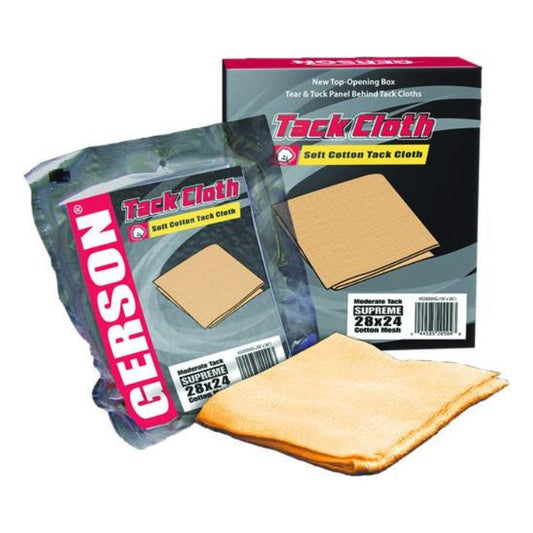 Gerson Ultra Tac Cloths Yellow - 100% Cotton Gauze Wax-Free (Single)