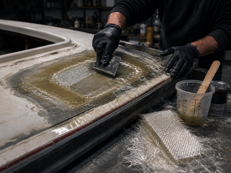 Marine Fibreglass Repair
