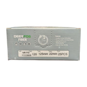 Deerfos Resin Fibre Discs 125mm 120 Grit