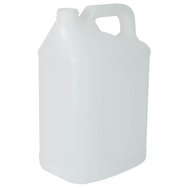 Jerry Can Plastic White 5L - Chemical & Liquid Storage