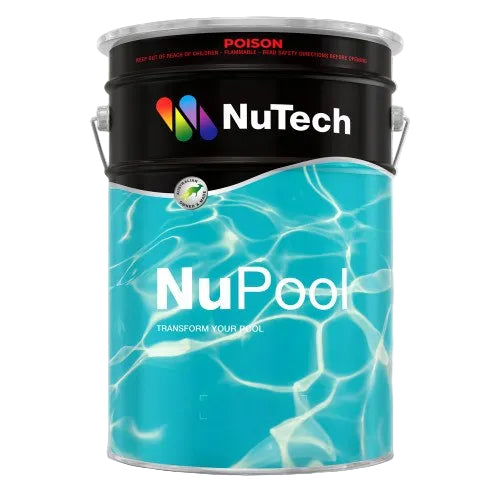 Nutech NuPool Chlorinated Rubber pool coating