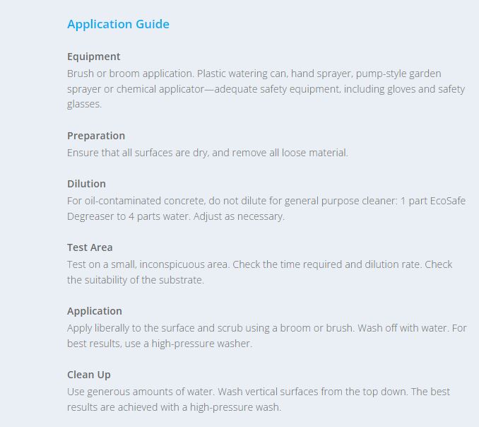 Nutech Ecosafe High Strength Degreaser - Multiple Sizes