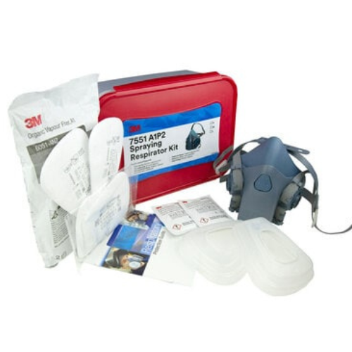 3M™ 7500 Series Half Face Respirator Kit A1P2 - Complete Spray Painting Kit