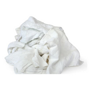 White Towel Rags Bag of 40