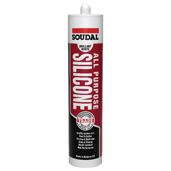 Soudal All Purpose Silicone 300ml - Neutral Cure