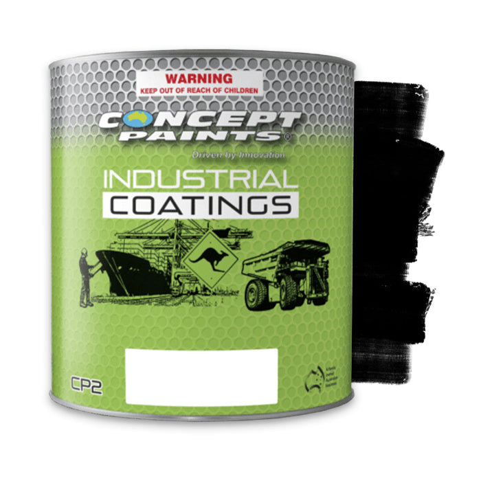 Concept Paints Industrial Coatings Hammertone enamel paint tin for durable metal and machinery surface protection.