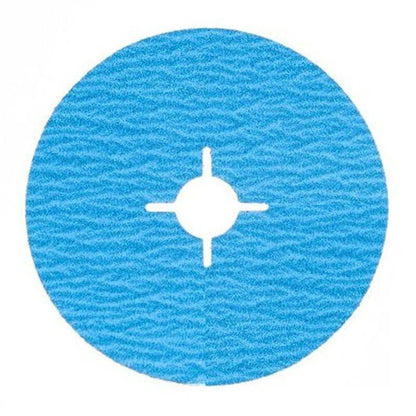 Deerfos Resin Fibre Discs 125mm Blue Zirconia