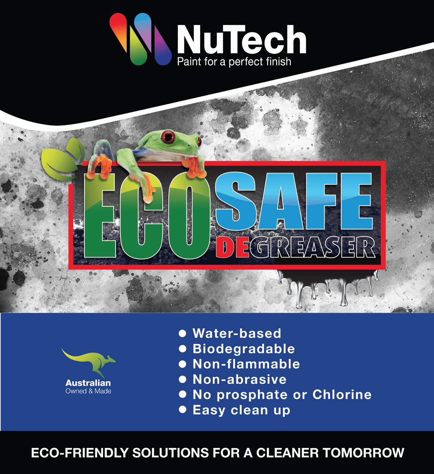Nutech Ecosafe High Strength Degreaser - Multiple Sizes