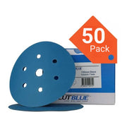 revcut blue 150mm 7hole sanding disc - 40 grit