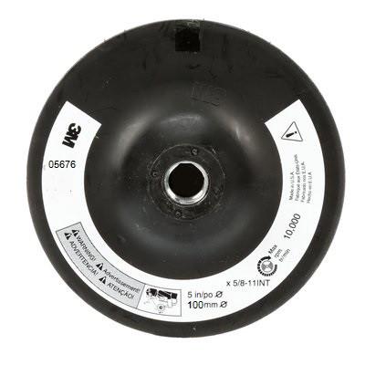 Scotch-Brite back up pad 100mm M10 for surface conditioning discs