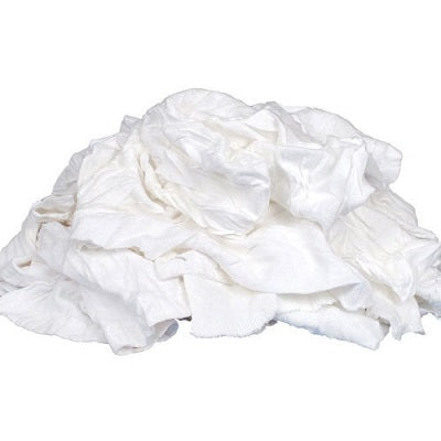 White Cotton T-Shirt Rags 10kg